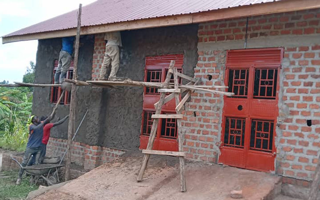 New Kibale school building in progress